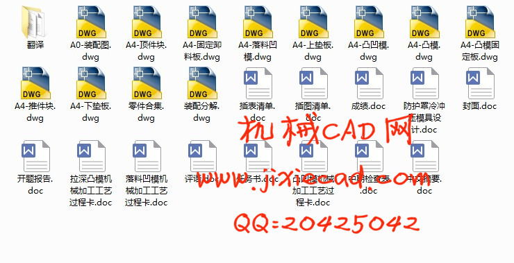 防护罩冷冲压模具设计【落料拉深翻边复合模】【说明书+CAD】