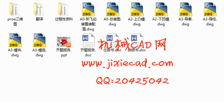 汽轮机叶片的热锻模具设计【说明书+CAD+PROE】