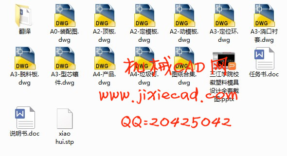 三江学院校徽塑料注塑模具设计【说明书+CAD+STP三维】
