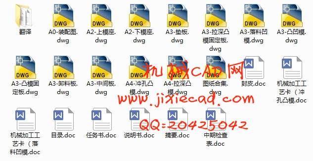 端盖冲压成形工艺与模具设计【落料拉深冲孔复合模】【说明书+CAD】