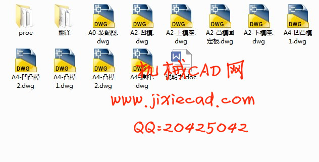 端盖零件落料冲孔复合模设计【说明书+CAD+PROE】