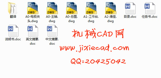 GS320电火花成型机床设计【说明书+CAD】