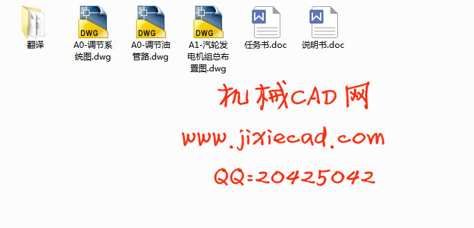 NK型凝汽式汽轮机调节系统的设计【说明书+CAD】
