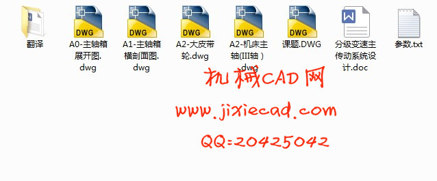 分级变速主传动系统设计【Nmin=30r/min Nmax=475r/min Z=9 φ=1.41 P=3KW n=14