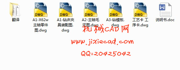 X62W铣床主轴机械加工工艺规程与钻床夹具设计【说明书+CAD】