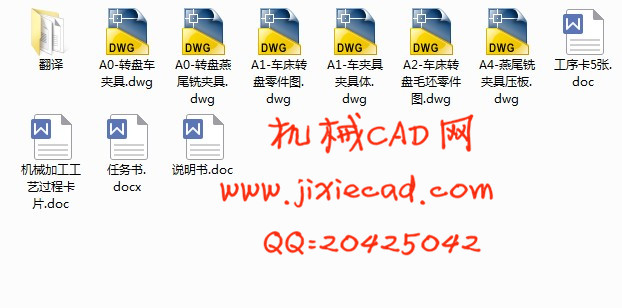 车床转盘零件的机械加工工艺规程和专用夹具设计【铣削燕尾面及凹台面】【车削底面P 外圆面N 端面L 空刀面和倒角】【说明书