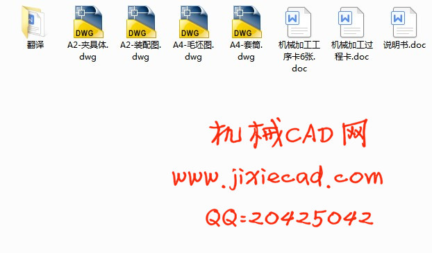 套筒零件的工艺规程及钻3-φ10孔的工装夹具设计【说明书+CAD】